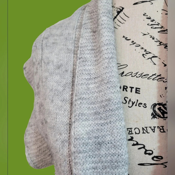 H&M Mama Women's Cardigan Gray M Comfy Warm Wool Alpaca - Picture 4 of 8